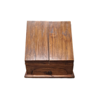 Vintage Teak Bureau Brievenkastje thumbnail 5