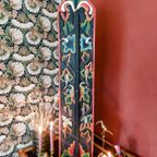 Tibetaans Kastje Houtsnijwerk Handgeschilderd thumbnail 4