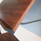 Deens Vintage Wandsysteem Palissander Met Leesplank thumbnail 5