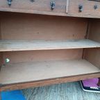 Art Deco Kastje Eiken Commode Wastafelkastje thumbnail 10