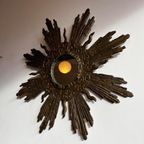 Zonnespiegel In Lood En Glas Irena Jaworski Vintage thumbnail 4