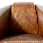 2 X Aviator Fauteuils, Cognac Generfd Vintage Leer thumbnail 7