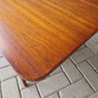 Vintage Salontafel Omkeerbaar Blad Teakhouten Salontafel thumbnail 4