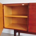 Vintage Deens Dressoir Zwart Wit Lades thumbnail 5