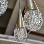 Vintage Hanglamp / Luster Iceglas Kaiser Leuchten thumbnail 6