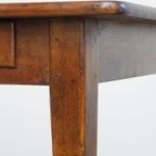 Antieke Franse Eettafel Gemaakt Van Kersenhout In Een Warme Kleur thumbnail 16