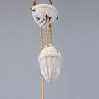 Antieke Art Deco Hanglamp Pendellamp thumbnail 6