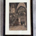 Gravure Kerk Van J De Burger thumbnail 2