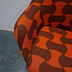 Jaren 70 Tulpstoel Oranje Fauteuil Spaceage Stoel thumbnail 9