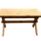 Vintage Dining Table Pinewood 1960 Minimalist Eettafel thumbnail 6