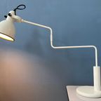 Anvia Elbow Tafellamp Van Hoogervorst - Witte Swing-Arm Bureaulamp - Mid Century Office Lamp thumbnail 4