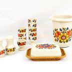 Vintage Emsa Set, Dutch Flower Pot, Space Age Design thumbnail 3