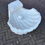 Vintage Parel Salontafel Van Fossielsteen thumbnail 9
