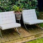 Barcelona Chairs White Set Van 2 thumbnail 2