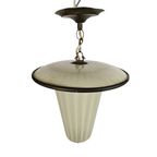 Hanglamp - Messing - Koper - Lantaarnlamp - Jaren 50 thumbnail 3