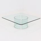 Italian Modern Glass Coffee Table By Gallotti & Radice 1970S thumbnail 5