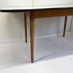 J`60 Uitschuif Tafel Formica Hout Eettafel thumbnail 5
