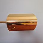Grote Koperen Bureaulamp, Cosack Leuchten, 1970 thumbnail 7