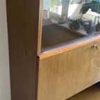 Retro Vintage Mid-Century Barkast,Secretaire,High-Board,Vitrine thumbnail 5