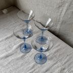 4X Baby Blauw Martini Coupe thumbnail 10