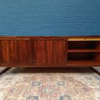 Vintage Palissander Lowboard, Deens Design Van Mørke Møbelfabrik, Jaren 60 thumbnail 12