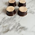 Set Van 4 Vintage Ramequins / Oven Schaaltjes thumbnail 9