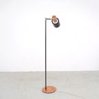 Fog En Morup Koperen Vloerlamp Studio, 1960s thumbnail 3