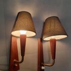 Set Teak Wandlampjes thumbnail 6