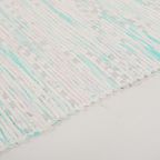 Vintage Scandinavian Hand Woven Recycled Fabric Rug thumbnail 2