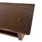 Vintage Deens Palissander Wandplank Open Zwevende Plank 60's thumbnail 20