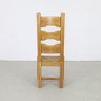 4x Vintage Eetkamerstoelen Brutalist 1970s thumbnail 7