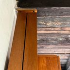 Vintage Wandmeubel Modules Omnia - Teak 2x Lade, 1x Kast thumbnail 6