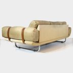 Mid Century Modern Lounge Sofa Bank In Leer, 1960s thumbnail 7