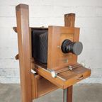 Grote Antieke Studio Camera Ca. 1930 thumbnail 3