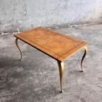 Vintage Golden Legs And Black Lines Top Coffee Table thumbnail 12