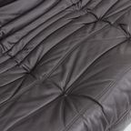 Togo Ligne Roset Sofa Brown Leather By Michel Ducaroy For Ligne Roset thumbnail 6