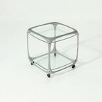 Italian Cast Aluminium Cube Bar Trolley By Lorenzo Burchiellaro 1970S thumbnail 10