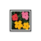 King & Mcgaw Bloemen, Ca. 1964 - Andy Warhol 90 X 90 Cm thumbnail 11