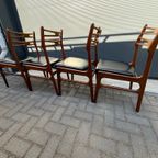 Set Van 4 Johannes Andersen Eetkamerstoelen thumbnail 8