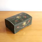 Vintage Sieraden Kistje Hindelooper Schilderwerk Roosjestijl thumbnail 4