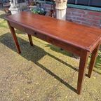 Mooie Lage Sidetable Afm. 120x35cm En 62cm Hoog. \ thumbnail 3