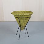 Rattan Basket By Rohé Noordwolde, 1960S thumbnail 2