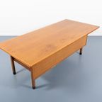 1960’S Scandinavian Modern Oak Desk / Bureau From Atvidabergs thumbnail 11