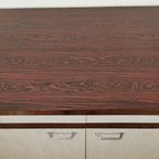 Vintage Mid Century Formica Keukenkast Wandkast Dressoir thumbnail 14