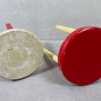 Vintage Set Plantentafeltjes/krukjes thumbnail 5