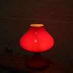 Vintage Tafellamp Stepan Tabera Oranje-Rood thumbnail 2
