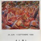 André Masson (1896-1987), La Carriere Bibemus, 1948. Exhibition Poster Albi Musee Toulouse Lautrec thumbnail 3