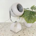 Space Age Witte Eyeball Tafel Lamp - Jaren 60 thumbnail 10