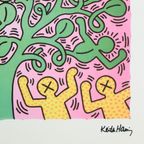 Offset Litho Naar Keith Haring Tree Of Life 22/150 Pop Art thumbnail 7