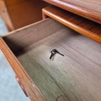 Arne Vodder, G.V. Møbler Vintage Jaren 60 Deens Bureau Teak thumbnail 19